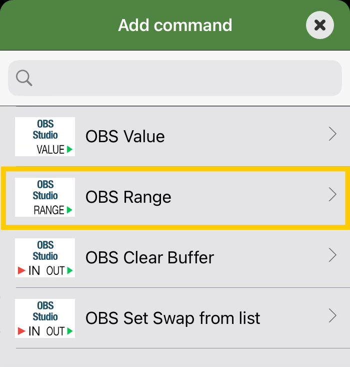 OBS Studio Commands DeviceJockey