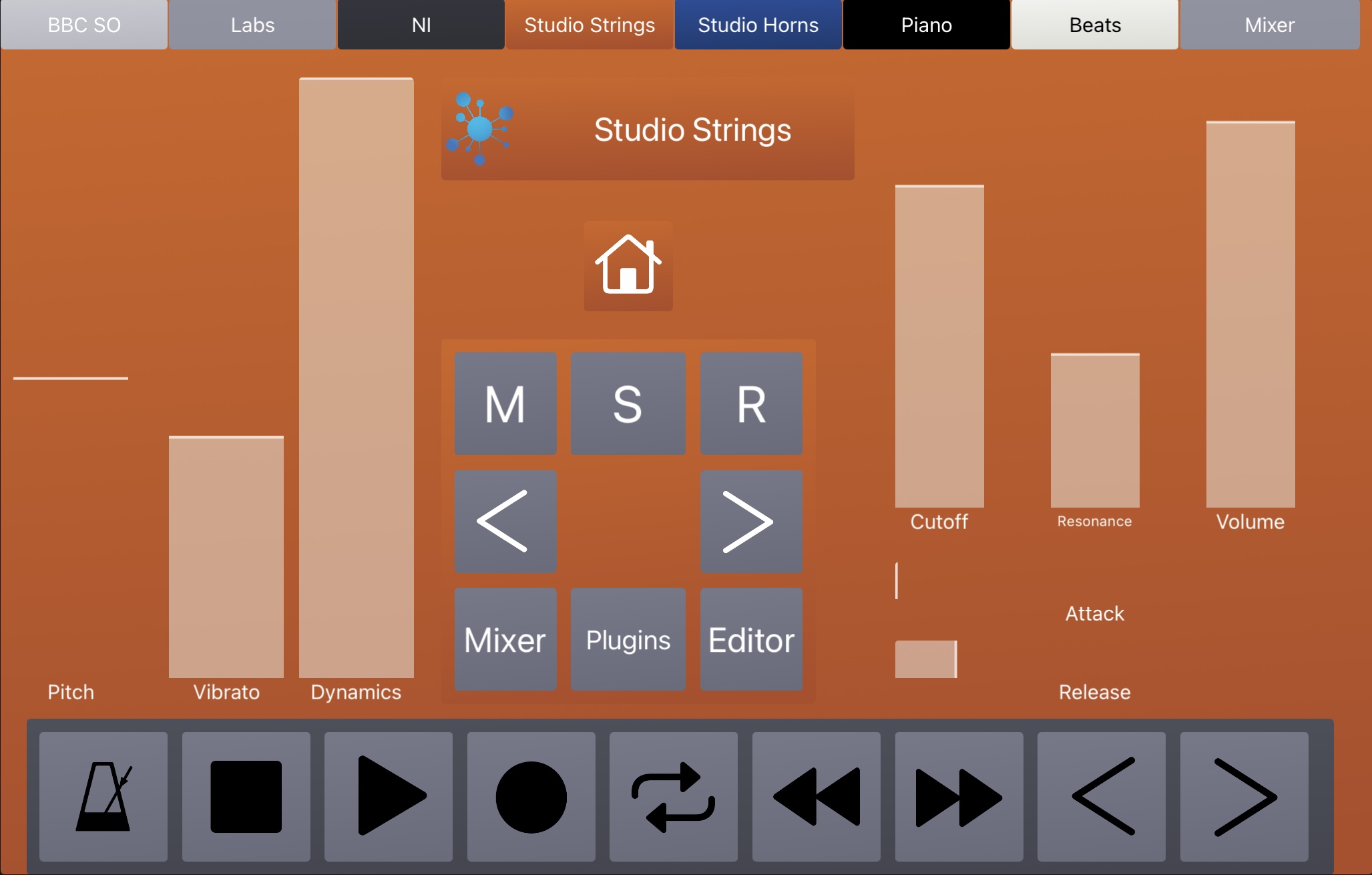 Panel 10 of the DeviceJockey DJ Logic X Control scene