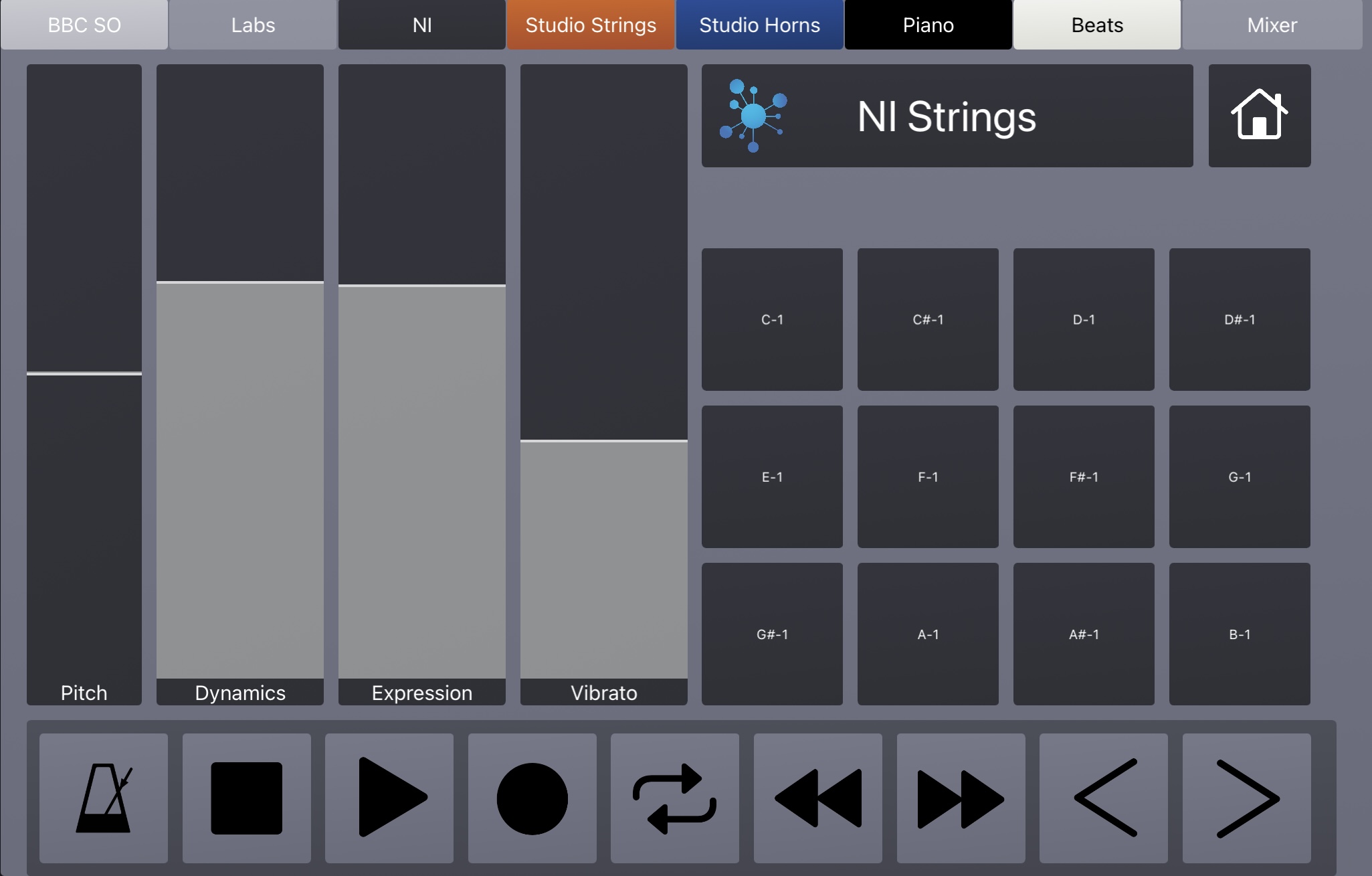 Panel 5 of the DeviceJockey DJ Logic X Control scene