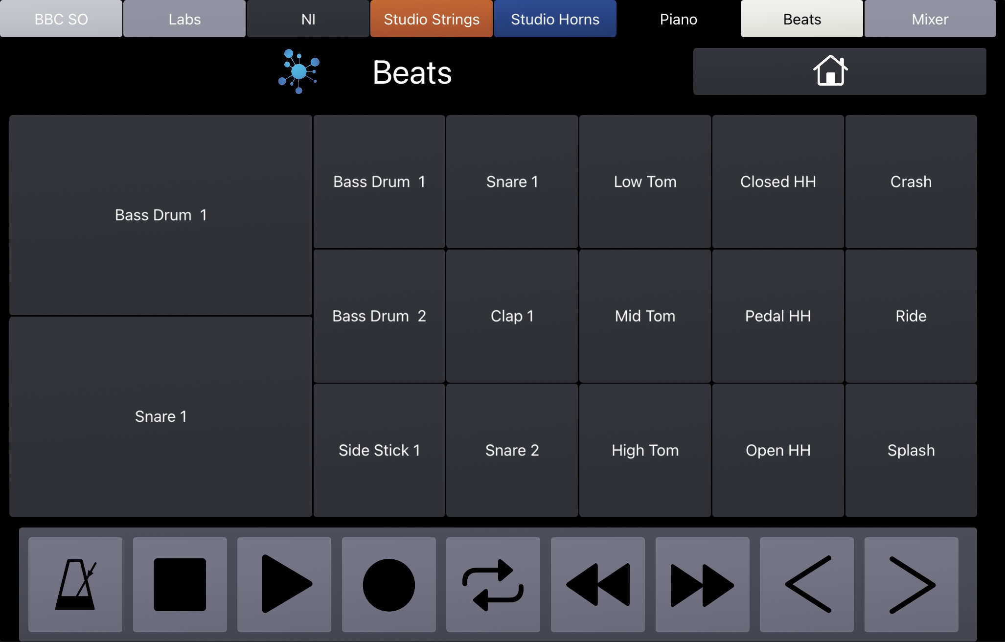 Panel 4 of the DeviceJockey DJ Logic X Control scene