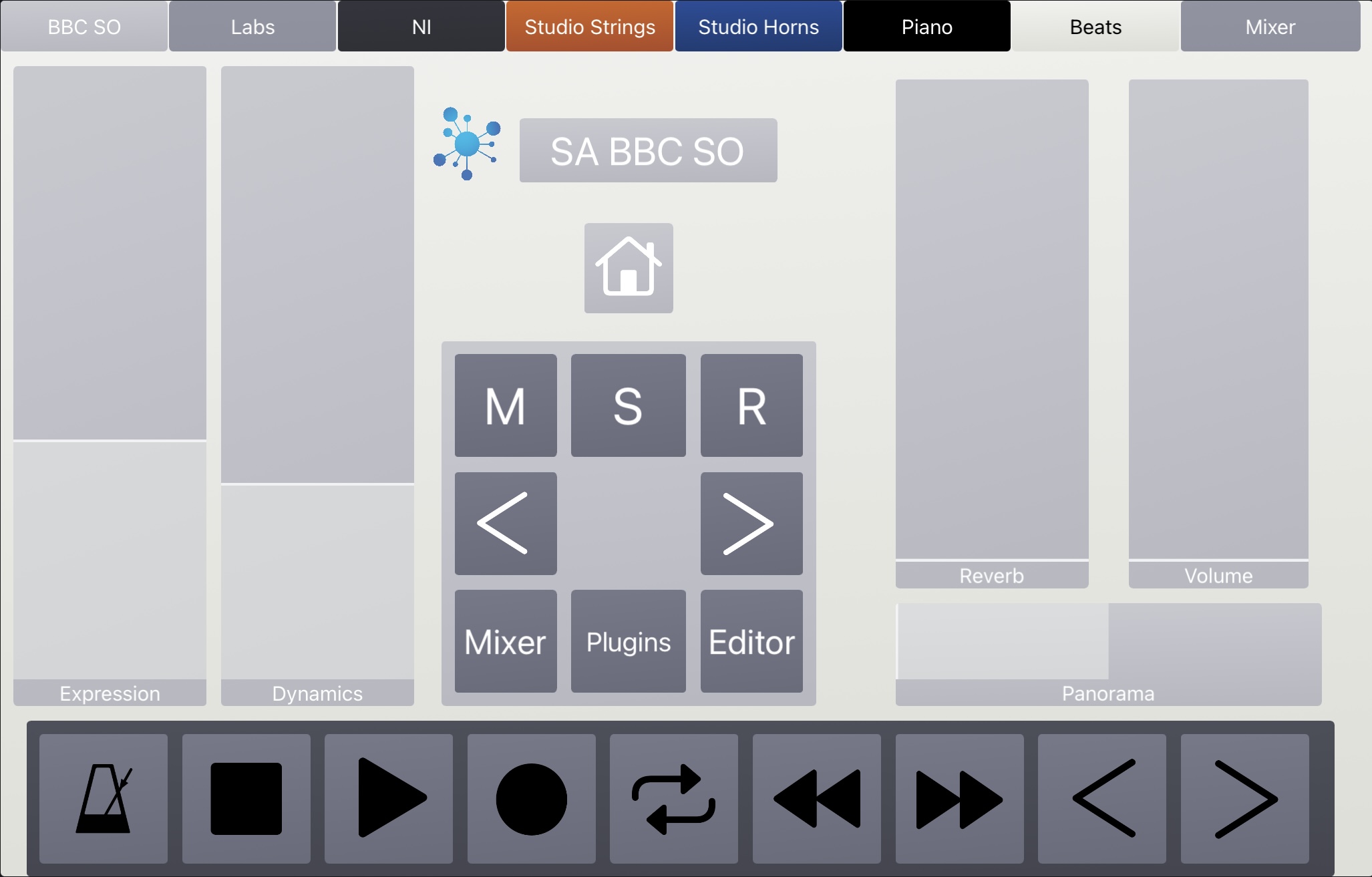 Panel 7 of the DeviceJockey DJ Logic X Control scene